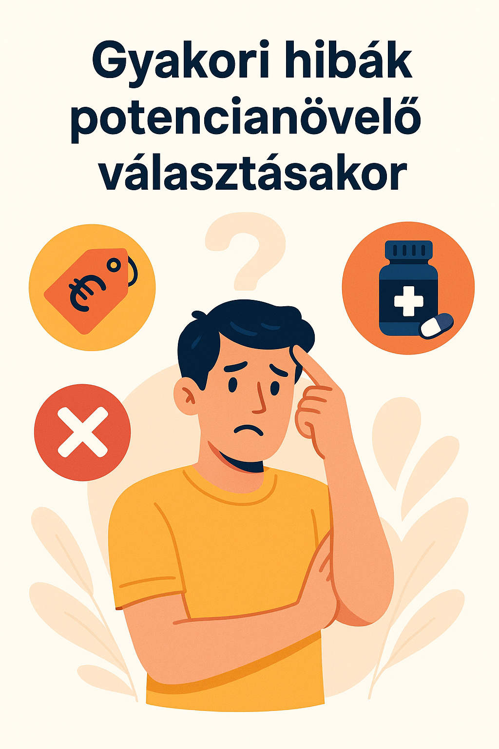 Gyakori hibák potencianövelő választásakor